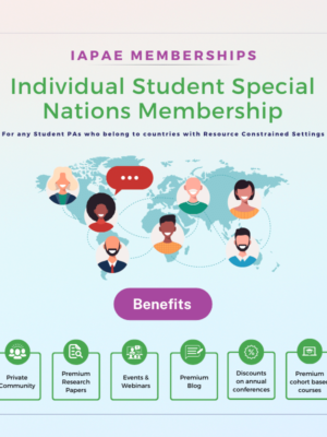 IAPAE - Individual Student Special Nations Membership