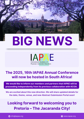 Big News From IAPAE - Flyer (compressed)